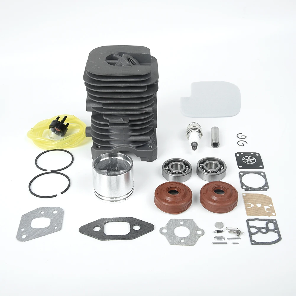 

Cylinder Piston Kit Set For Poulan P3314 P3416 P3816 P3516PR Chainsaw 530071884