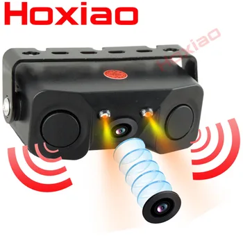 

Car Radar and Rear View Camera Multi-function Universal Rear Radar Sensor Early Warning Detector Car Rearview Vehicle Camera