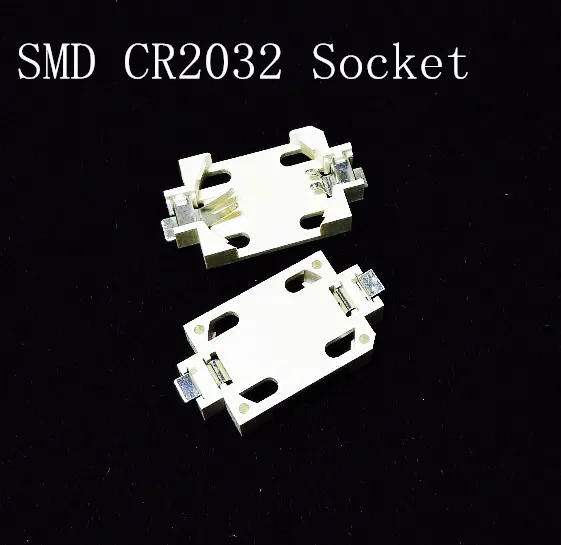 10 шт. SMD CR2032 2032 держатель батарейки для монет черный корпус розетки|case for iphone 2g|cr2032