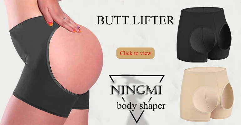 NINGMI Tummy Control Panties Women Slimming Underwear Sexy Butt