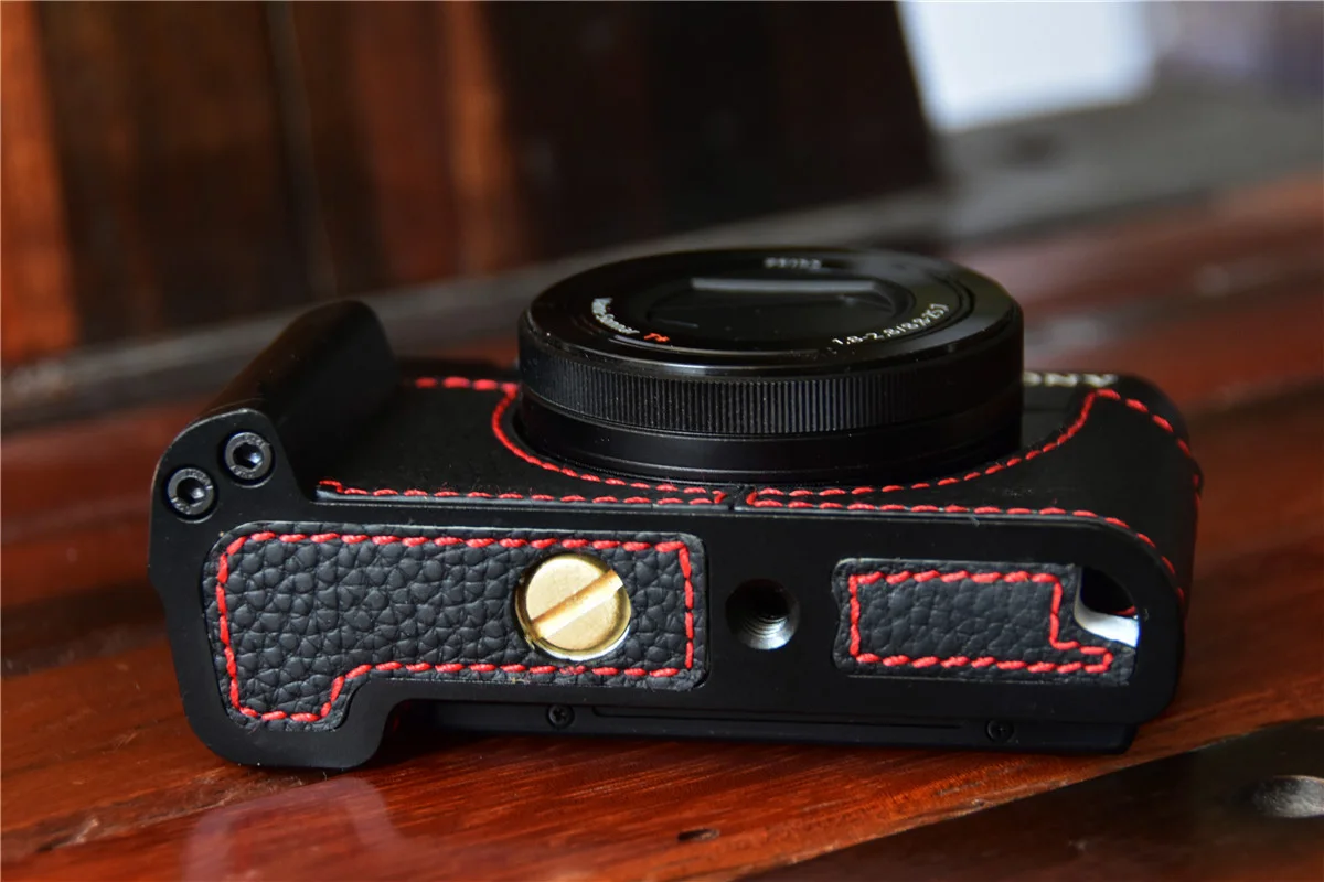 L кронштейн Quick Release/L Пластина для sony RX100 II III IV V VI VII кожаный чехол для камеры Сумка