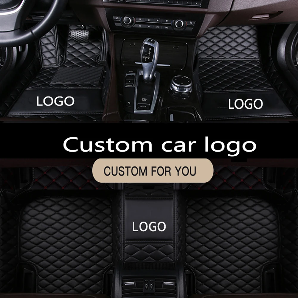 

Car floor mats with Logo/Brand Logo made for Ford F-150 Raptor Kuga Escape Ecosport car styling heavy duty case carpet liners (2