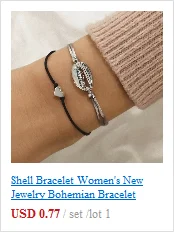 8 слов Бесконечность талисманы браслет плетеный кожаный Веревка Браслеты для мужчин женщин ювелирные изделия