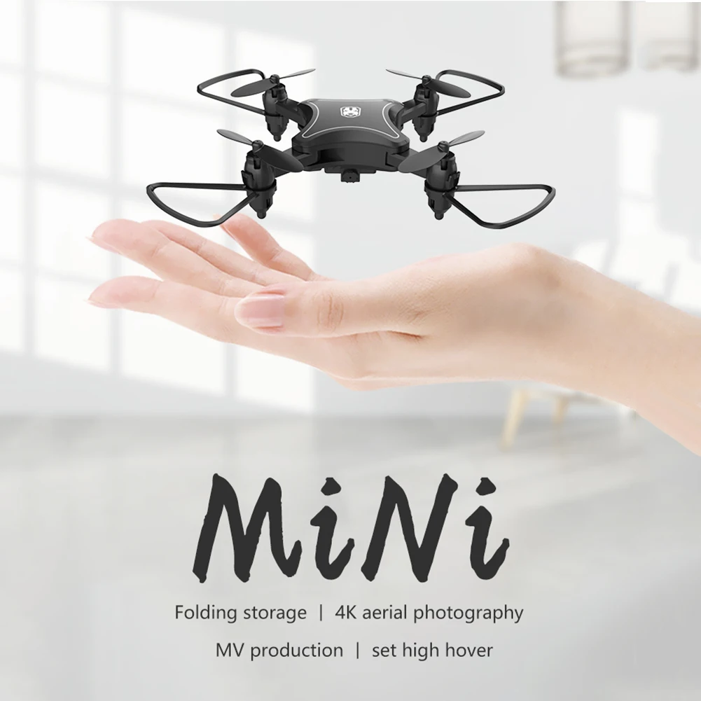 KY902 2,4G мини RC Дрон дети HD 360 градусов вращения складной вертолет wifi 4 канала 6 оси гироскопа с сумкой для хранения ABS