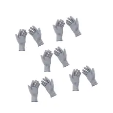 5 пар устойчивые к порезам перчатки уровень-5 Мясник безопасности рабочие перчатки М