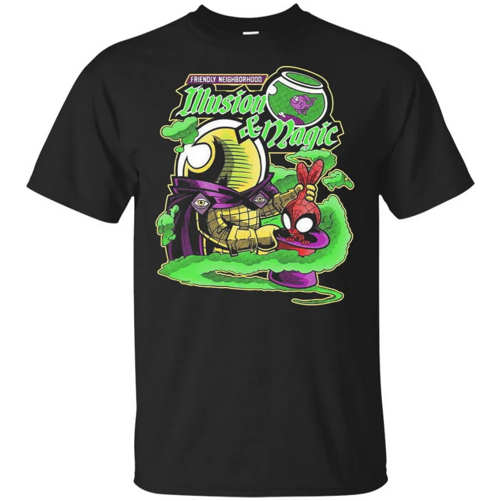 Mysterio And Spider Man Tops Tee T Shirt Far From Home S-5XL T-Shirt Newest Fashion | Мужская одежда