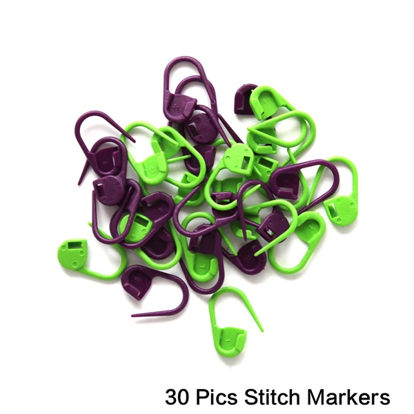 Locking Stitch Markers for Knitting and Crochet