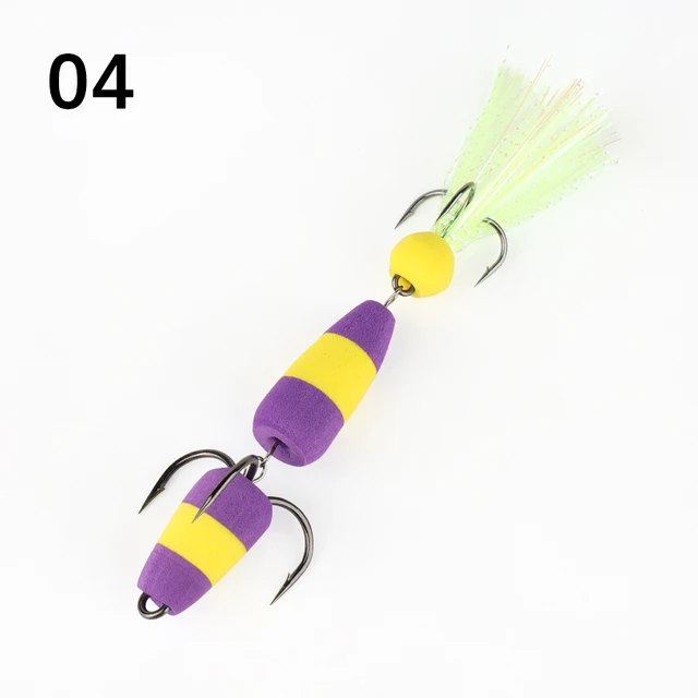 W.P.E New Fishing Lure 1pcs M Swim Bait Soft Lure High Density Foam Lure Fishing Tackle Multicolor Bass Artificial Lure Wobblers 4