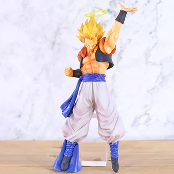 

DBZ Dragon Ball Legends Collab Yellow Hair Gogeta PVC Figure Dragonball Figurals Toy