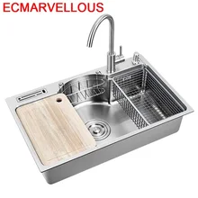Para Evier Umywalka Inox, НЧ-динамик, Lavandino вулканической лавы Manos Inoxidable De Cocina умывальник Pia Cozinha Fregadero Кухня раковина