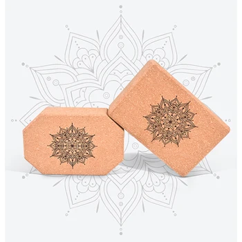 

Non-Slip Anti-sweep Softwood Yoga Blocks Sculpture Pattern Brick Exercise Fitness Shaping Health Training Yoga Bolster Pillow