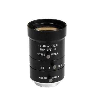 3 0 Мега пиксель C-Mount 16-48 мм 2/3 ''формат FA/машина видения vari-фокусное расстояние