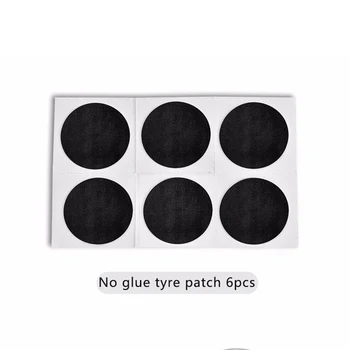 

6pcs Glueless Bicycle Repair Fix Kit Inner Tire Tube Patch Cycling Mend Quick Drying Tire Fix Tyre Protection Bike Repair Tools