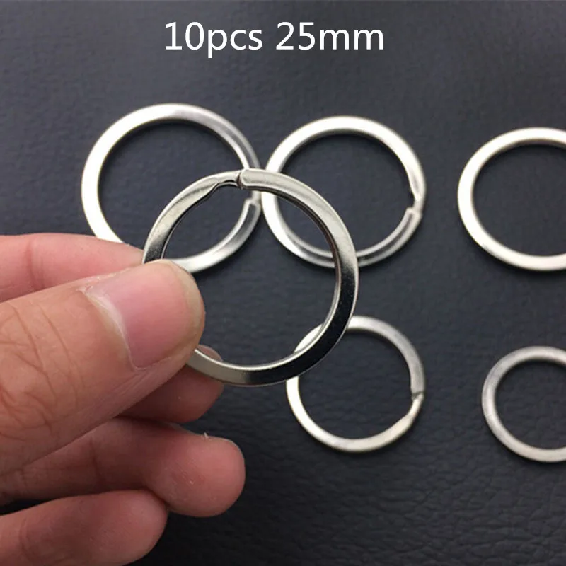 Key rings Keychain Split Ring Metal Blank Keyfob Key Pendant Charms Holder Link Rings DIY Chains 10/50Pcs key chains,key rings,metal keychain,key chain accessories