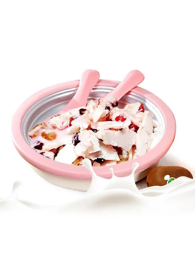 

Mini Fried Ice Machine Home Yogurt Machine Fried Ice Machine Small DIY Children Ice Cream Machine Plug-electricity Fried Ice