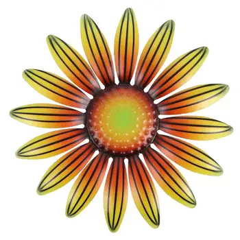 

Sunflower Wall Decor Metal Flower Ornament Hanging Accessories For Home Household Wall Decoration Iron Flower Wall Hanging