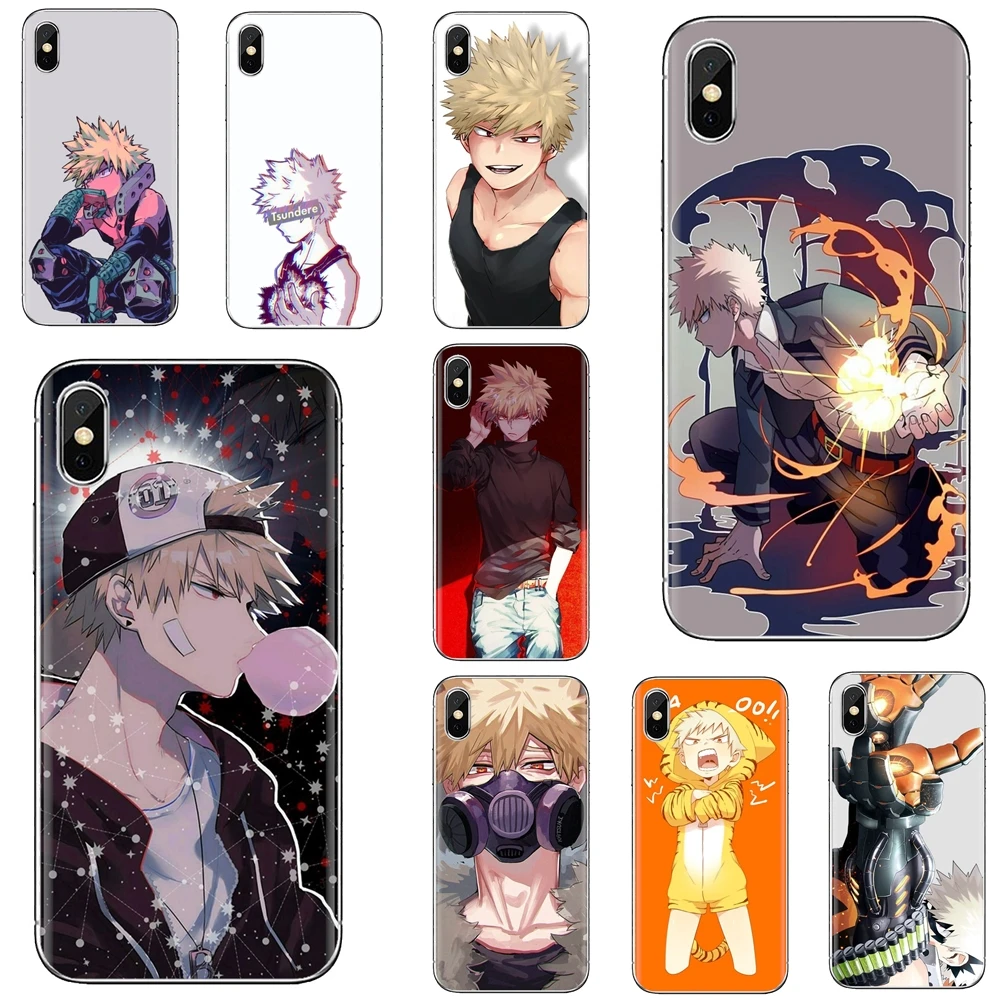 Katsuki Bakugo My Hero Academia For iPod Touch iPhone 11 Pro 4 4S 5 5S SE 5C 6 6S 7 8 X XR XS Plus Max Soft Case Housing | Мобильные