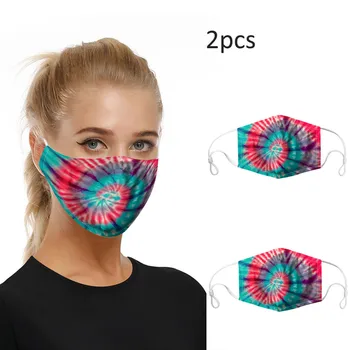 

2pc Windproof Dustproof Mouth Mask Outdoor Anti Pollution Protection Mask Cotton Washable Earloop Face Masks Mascarillas Masque