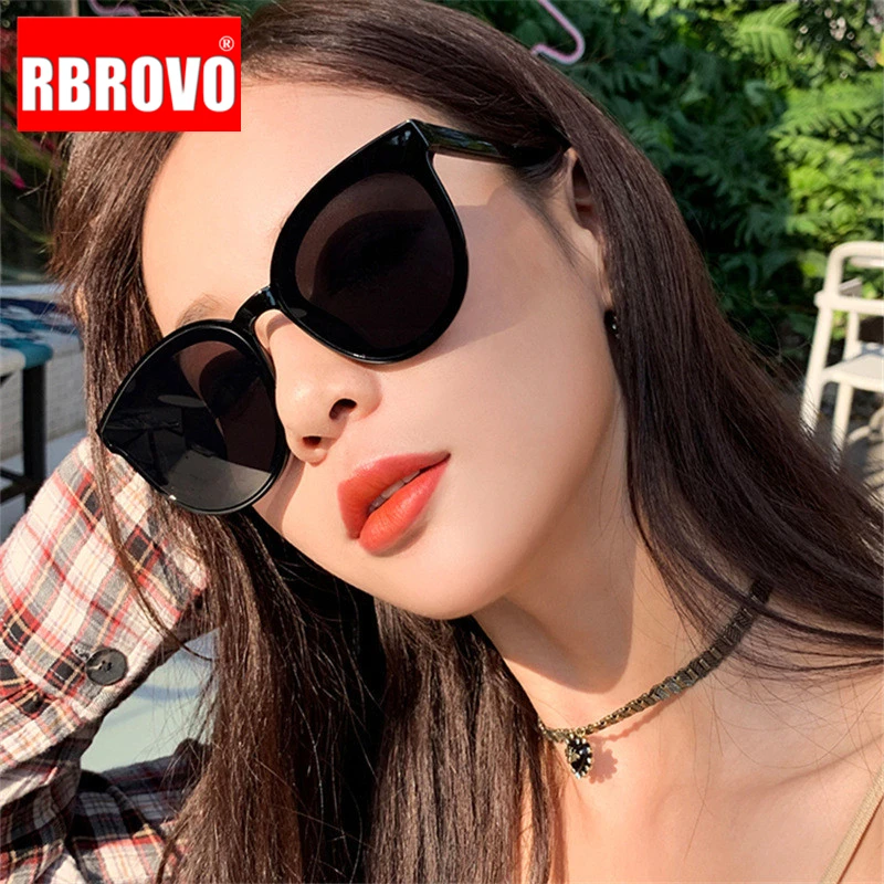RBROVO 2019 Винтажные Солнцезащитные очки кошачий глаз женские брендовые