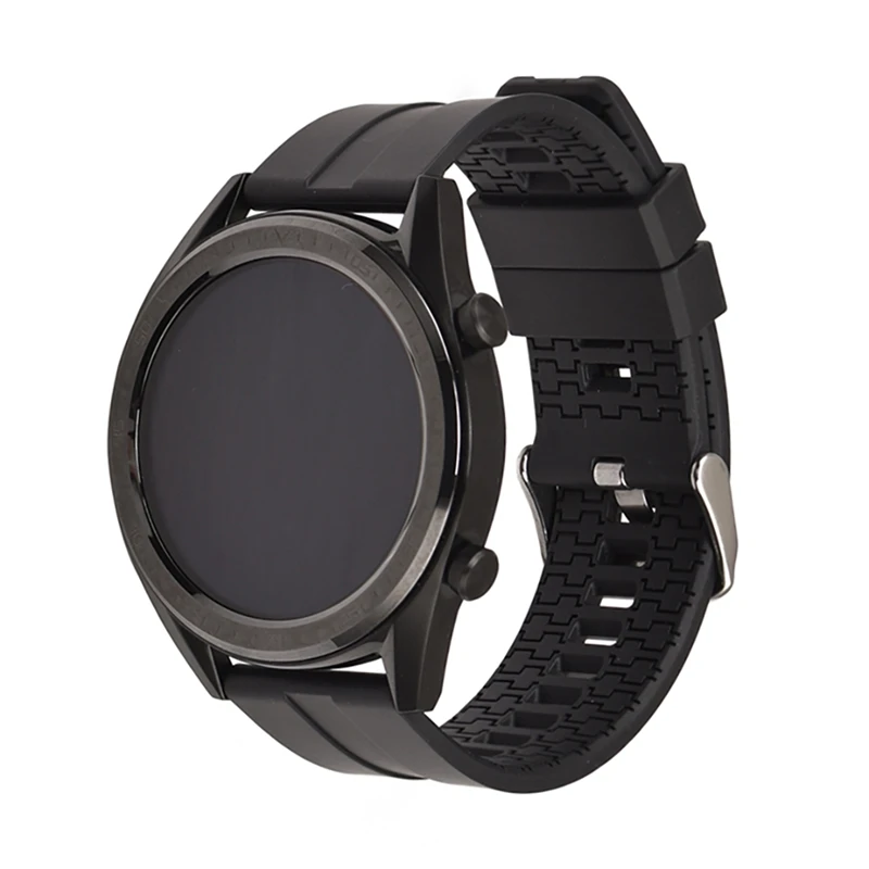 22 мм спортивный силиконовый ремешок для браслета, применимый для huawei GT SmartWatch с необработанными ушками, ремешок из ТПУ, Универсальные часы, ремешок 22 мм