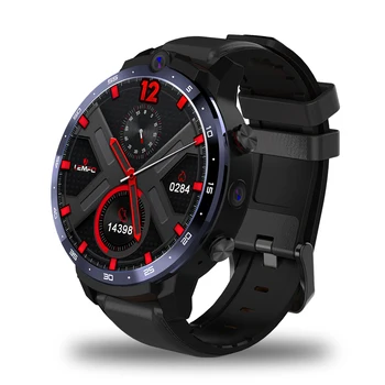 

LEM12 4G Smart Watch Dual Camera Face ID Unlock Wireless Charging Google Play Smartwatch Wen For Android IOS
