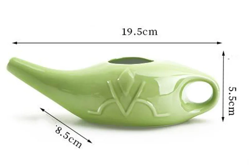Керамическая система для мытья носа Neti Pot 250 мл очиститель набор мойки пазухи