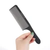 Black Anti-static Comb Thin Plastic Comb Barbershop Professional Hair Cutting Comb Men Women Make Hair Smooth Hairstyling Comb 1