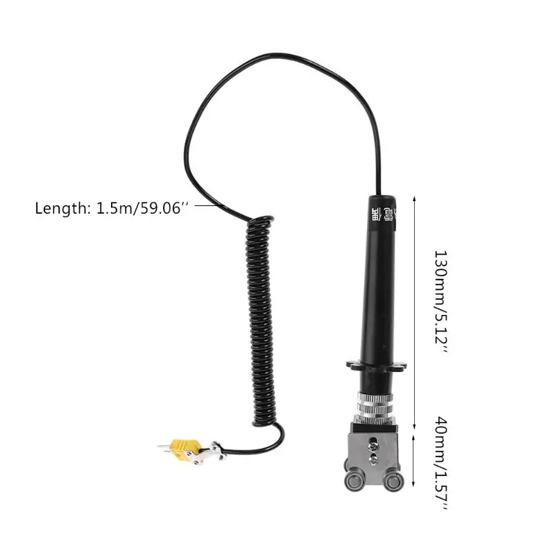 K тип поверхности ролика термопары 50 ~ 500 градусов ручной контактный датчик