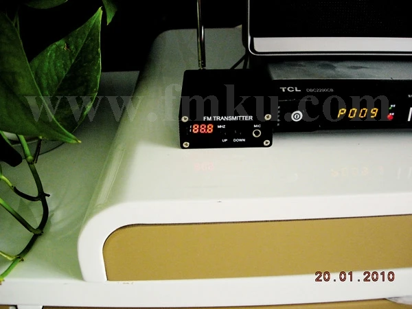 Transmissor de rádio fm mp3 estéreo pll