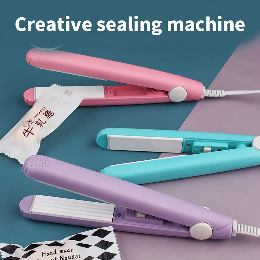 

Маленькая Бытовая портативная мини-машина для запечатывания закусок