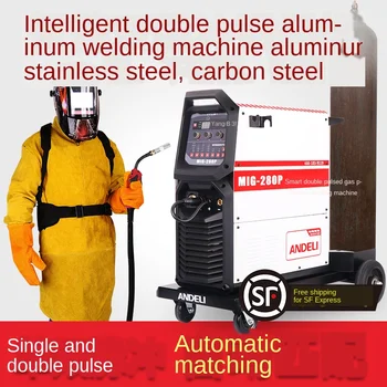 

MIG/NB-200/350/500 Pulse Welding Two 220v/380 Gas Shielded Aluminum-