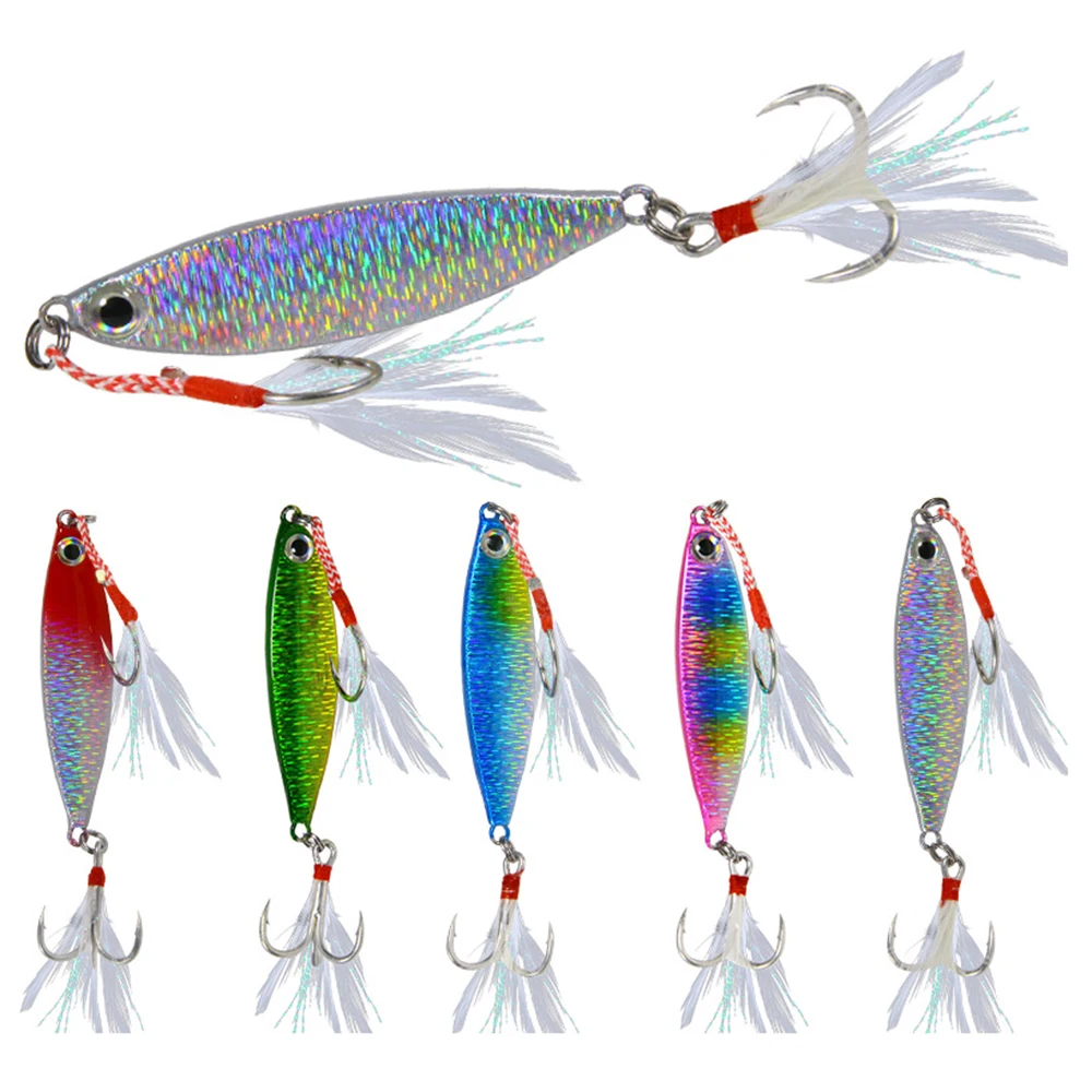 

1 Pcs VIB Sinking Fishing Lures 8g 10g 15g 20g Long shot Iron plate Hard bait Sea fishing Artificial Bait Fishing tools lure