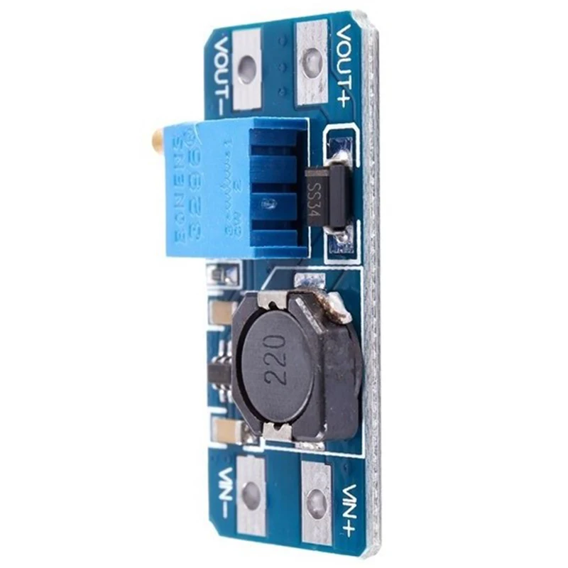 50 шт./лот MT3608 2A Max DC-DC Повышающий Модуль питания усилитель мощности