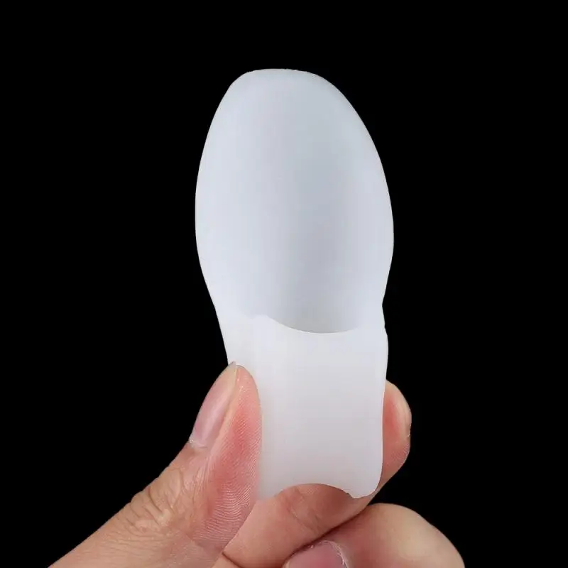1Pair Silicone Finger Toe Pain Relief Gel Bunion Corrector Toe Separator Stretchers Correction Hallux Valgus Foot Care Tool