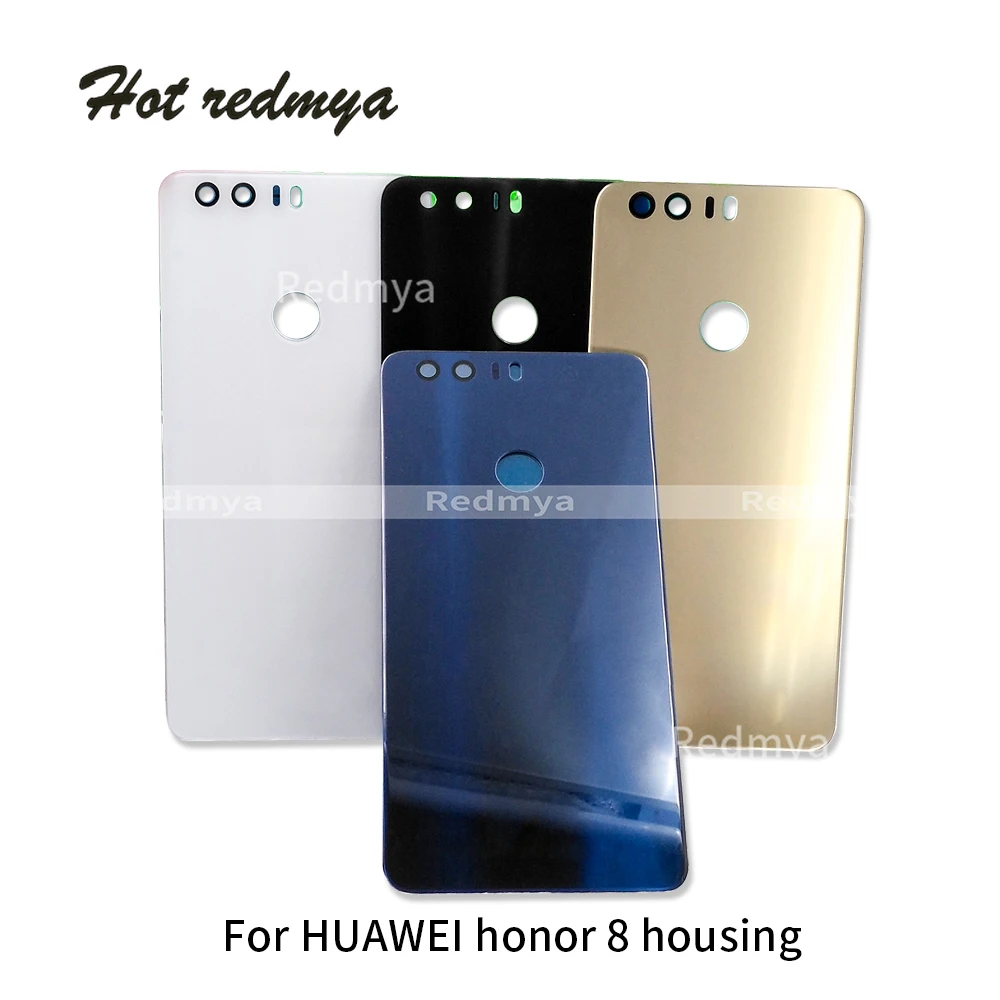 Полный корпус для huawei Honor 8 Задняя стеклянная крышка батареи+ передняя рамка средняя рамка пластина шасси запасные части с инструментами