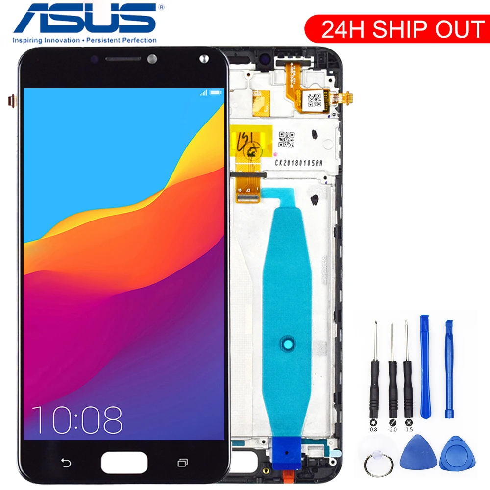 Goede Originele 5.5 Display Voor Asus Zenfone 4 Max ZC554KL LCD Touch Screen ZC554KL LCD X001D Digitizer Vervangende Onderdelen