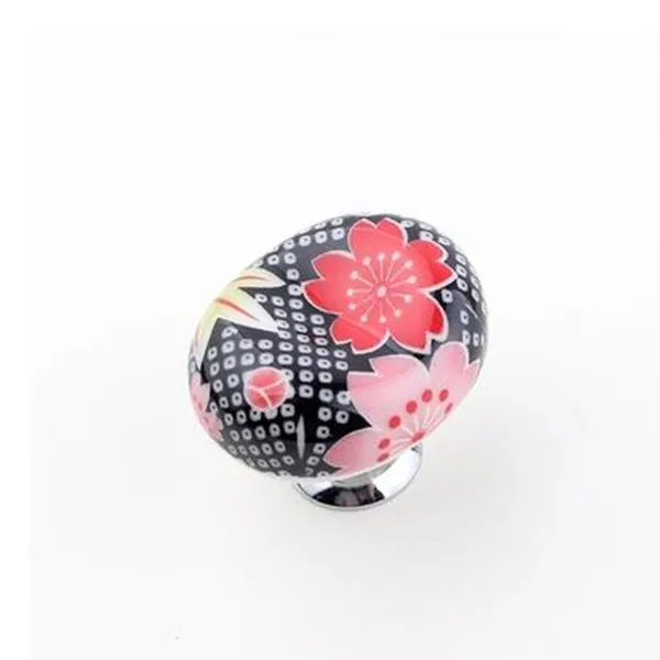 free shipping Japan Stylish  ceramic knob  porcelain knob Japanese Zephyr  furniture handle 32mm Porcelain round knob  