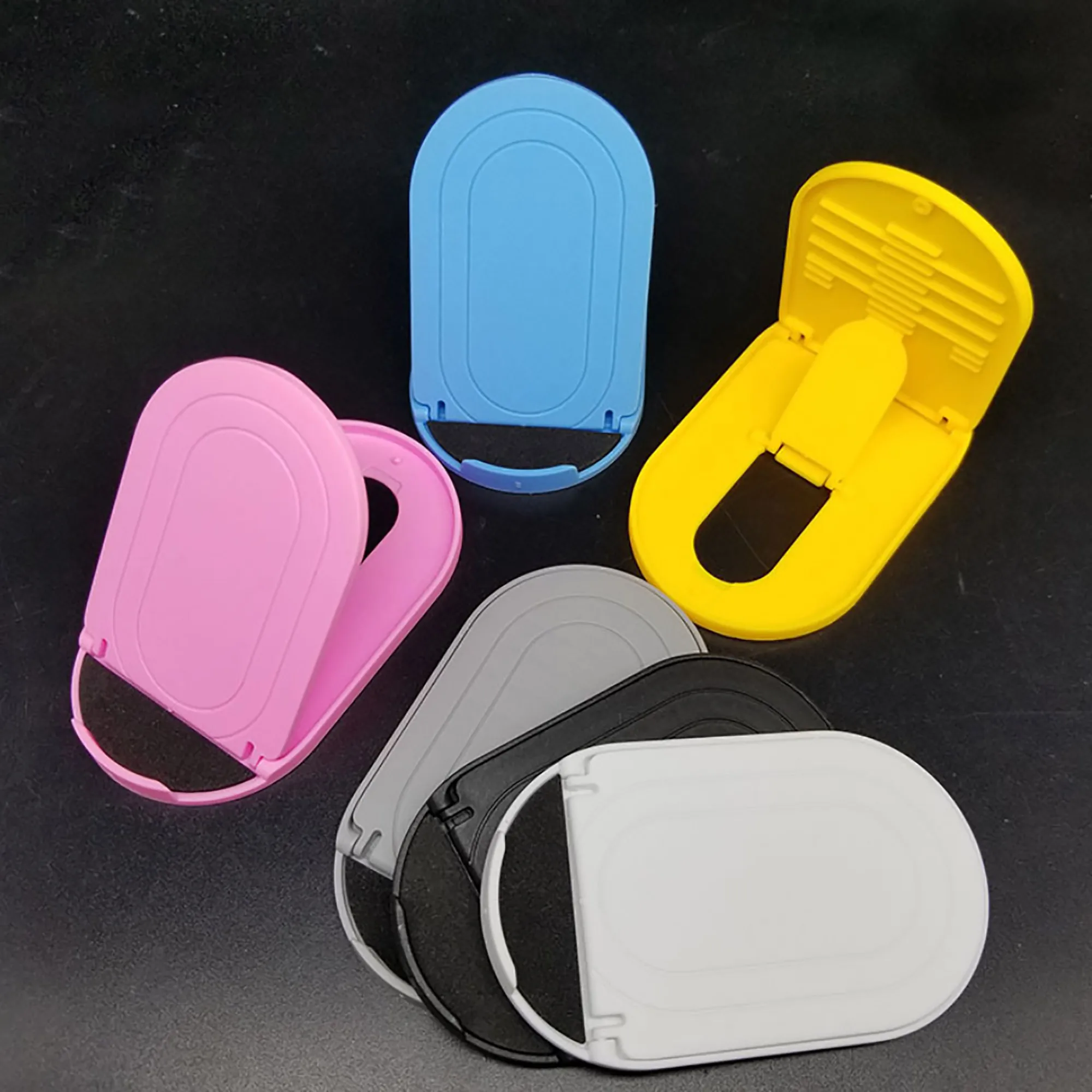 Cute Small desk accessories desk stand Universal iPhone Holder Flexible Cell Phone Holder 6colors Tripod smart Phone Stander