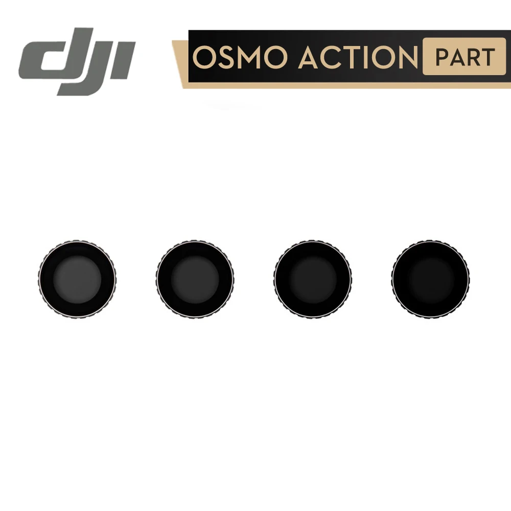 Набор фильтров DJI Osmo Action ND набор OSMO 4/8/16/32 покрытые покрытием против отпечатков