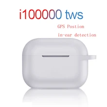 I100000 TWS изменить имя 3-го беспроводные наушники в ухо обнаружения Bluetooth наушники спортивные вкладыши беспроводной PK i9000 i10000 TWS