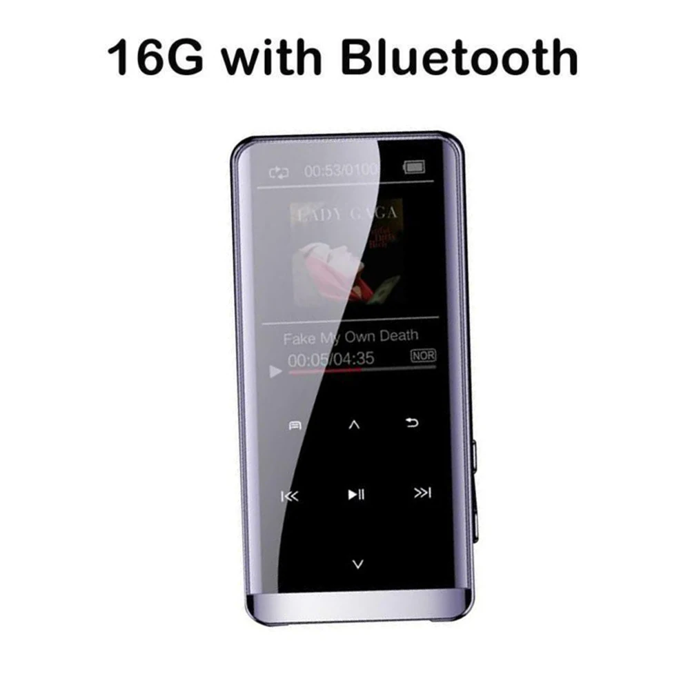 Без потерь mp3-плеер HIFI MP4 Bluetooth музыка запись голоса цинковый сплав