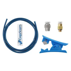 Tube Capricorn Bowden en PTFE, 1M/2M 1.95mm, nouveau manchon de buse de Filament pour CREALITY 3D Ender, pièces d'imprimante, livraison directe 