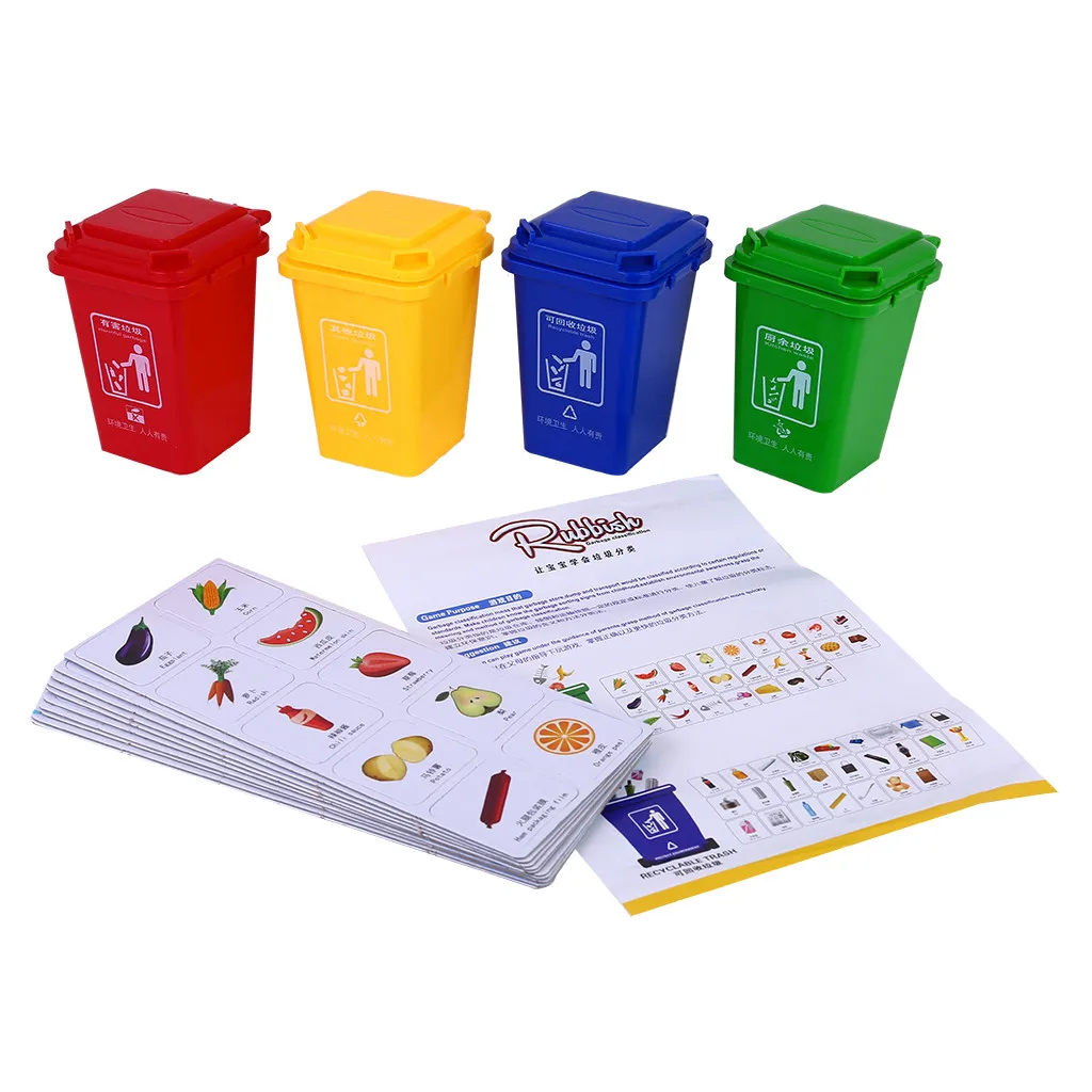 Educational Toys For Children Early Learning Garbage Classification Puzzle Game For Kids Table Game Teaching Board Game Educational Toys For Children Early Learning Garbage Classification Puzzle Game For Kids Table Game Teaching Board Game