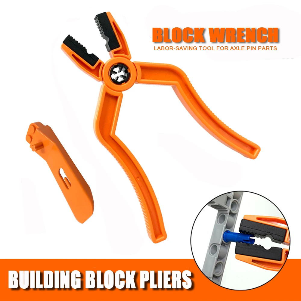 

building blocks Tool technic Part Legoeds Plastic Pincer Pliers Clamp DIY pin tongs Connecting Separator Bricks Accessorie set