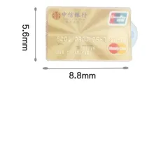 10Pcs bus card cover transparent protection cover id card card membership card cover
