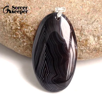 

Natural Stripe Agates Pendant Water Drop Shaped Beads for Women Men DIY Chains Necklace Handmade Charm Jewelry BA986