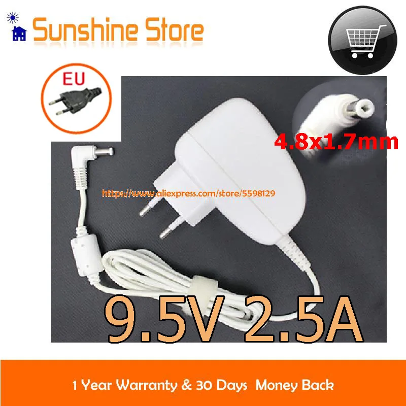 EU Plug 9.5V 2.5A Adapter EXA0702EG AD59930 Charger For Eee PC 900 900HA 900SD 900HD S101 SURF 8G 701SD EEE 2G 4G EPC 701 700 | Компьютеры