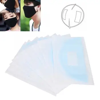 

Dustproof 10pcs Disposable Mouth Muffle Pad Dust Proof Air Purifying Mouth Guard Filter Cushion Protective Cover Masks