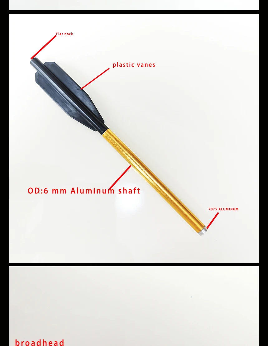 &flechas de tiro com arco corsarco parafuso