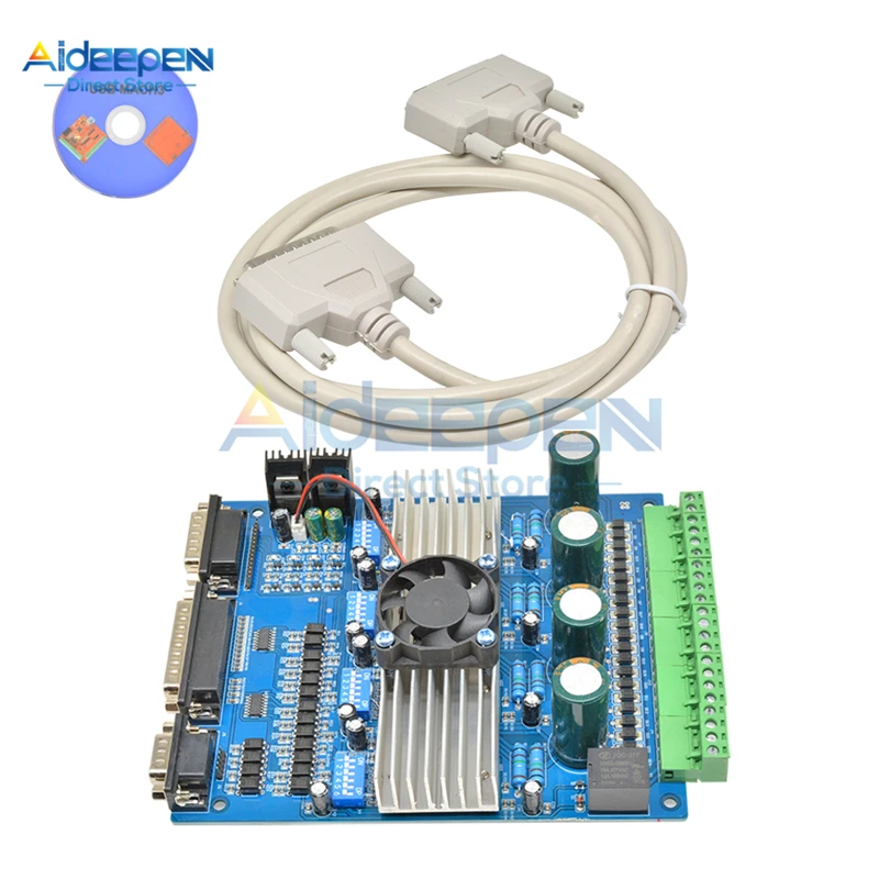 TB6560 DC 12 36V 3A 4 осевой Драйвер шагового двигателя плата контроллера CNC двигатель